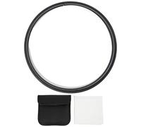 Filtro de Prisma Lineal para Objetivo de cámara de 77 mm, Prisma Lineal de Vidrio para fotografía, Filtro de Vidrio óptico con Efecto caleidoscopio y Marco de aleación de Aluminio