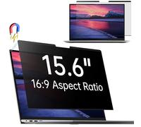 Filtro de privacidad magnético de 15,6 pulgadas, 16:9 para ordenador portátil, protector de pantalla extraíble antiluz azul, compatible con Dell/ASUS/HP/Acer/Lenovo/Thinkpad/Samsung/Sony