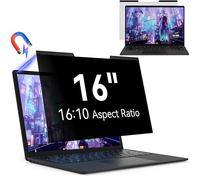 Filtro de privacidad magnético de 16 pulgadas 16:10 para pantalla portátil, protector de pantalla extraíble anti luz azul compatible con Dell/ASUS/HP/Acer/Lenovo/Thinkpad/Samsung/Sony