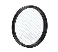 Filtro de Rayas Azules de 52mm/55mm/58mm, Filtro de Lente de Efectos Especiales Vidrio óptico Anamórfico con Marco de Aleación de Aluminio, para para para, mm/2,2 Pulgadas