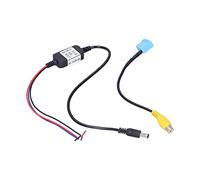 Filtro de relé de coche, Fydun retardo de temporizador de cámara de visión trasera con cable adaptador de marcha atrás, ajuste de repuesto para RCD330G