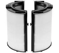 Filtro de repuesto 2 en 1 compatible con el purificador de aire Dyson HP04 TP04 DP04 PH04 HP09 TP09 HP07 TP07 PH03 PH01, filtro HEPA verdadero de grado H13 de alta eficiencia
