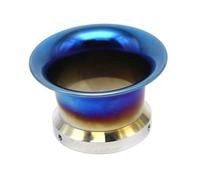 Filtro de repuesto Ajuste para PWK21-30MM ZSDTRP 50mm carburador de acero inoxidable filtro de aire taza velocidad pila embudo trompeta Accesorios motocicleta(C)