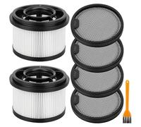 Filtro de repuesto compatible con aspiradoras Xiaomi G10 Plus/G10/G9Plus/G9 y Dreame T10/T20/T30/R10/R20 aspiradoras, 2 filtros HEPA, 4 prefiltros, accesorios