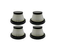 Filtro De Repuesto, Compatible Con Caballos De Fuerza, Aspiradora Duck D015, Diseño Reutilizable Lavable Que Captura El Pelo Del Polvo(4pcs)
