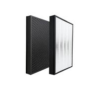 Filtro de repuesto, compatible con Rowenta, PURE AIR GENIUS PU3080 PU3080U0 PU3080F0 Reemplazo de purificador de aire 2 en 1 HEPA y filtro de carbón, multicapa, eliminación de olores