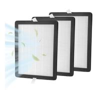 Filtro de repuesto compatible: diseñado para deshumidificador/purificador de aire MeacoDry Arete One de 10 L y 12 L (excluye los modelos Meaco 12L 12LE) (3)