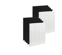 Filtro De Repuesto D360, Compatible Con Winix, Purificador De Aire D360, Número De Artículo: 1712-0101-02. Incluye 2 Filtros True H13 + 8 Prefiltros De Carbón, Fácil Mantenimiento.