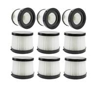 Filtro De Repuesto DCV501HB DCV5011H, Compatible Con DEWALT 20V, Aspiradora De Mano Inalámbrica, Accesorios De Filtro Reutilizables Lavables(9Pcs)