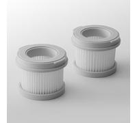 Filtro de repuesto de filtración H13 para aspiradora Xiaomi MJCMY02DY con diseño de montaña plegable para un mejor flujo de aire y captura de partículas (paquete de 2)