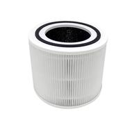 Filtro de repuesto for purificador de aire, sistema de filtración de carbón activado, filtros de repuesto absorbentes, compatible con Levoit, filtro Core 300, piezas for purificador de aire.(White)