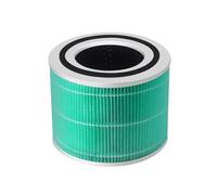 Filtro de repuesto for purificador de aire, sistema de filtración de carbón activado, filtros de repuesto absorbentes, compatible con Levoit, filtro Core 300, piezas for purificador de aire.(Green)