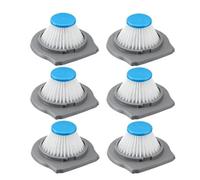 Filtro De Repuesto HLVCF10, Compatible Con BLACKDECKER, Dustbuster AdvancedClean Reviva Series, Aspiradora De Mano, Repuestos Lavables(6pcs)