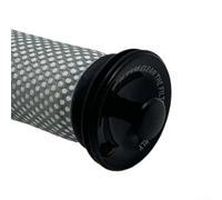 Filtro de repuesto lavable compatible con aspiradora Karcher VC4 VC6 VC7, juego de dos piezas, construcción de microforro polar, atrapa partículas finas