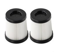 Filtro de repuesto lavable para aspiradora Black and Decker BDSV2-BLK, alta eficiencia para filtros estilo HEPA que capturan el 99.97% de partículas, reutilizable (paquete de 2)