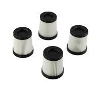 Filtro de repuesto lavable para aspiradora Black and Decker BDSV2-BLK, alta eficiencia para filtros estilo HEPA que capturan el 99.97% de partículas, reutilizable (paquete de 4)