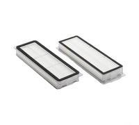 Filtro de repuesto lavable para aspiradora robot Xiaomi, reutilizable para kit de filtro HEPA para Mijia OV42CN, trampa de polvo para pelo de mascotas (paquete de 2)