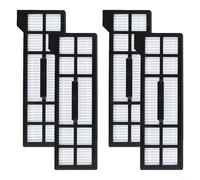 Filtro de repuesto lavable para Eufy X10 Pro para robot aspirador OMNI, atrapamiento avanzado y escombros, construcción de plástico, mantenimiento simple, paquete de 4 (paquete de 4)