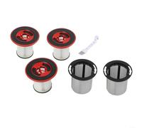 Filtro de repuesto para aspiradora Bosch Unlimited Serie 7, 12040193, BKS711XXL, BBS711W, prefiltro lavable y filtro principal de microvellón, filtración de 2 etapas para alérgicos (B)