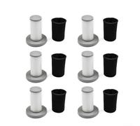 Filtro de repuesto para aspiradora Deerma DX700 DX700S, diseñado para capturar polvo y desechos (paquete de 6)