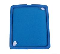 Filtro de repuesto para aspiradora FC9728 FC9732 FC9735 con doble filtración HEPA entrada de aire salida intercambiable esponja de plástico blanco azul hogar 1 unidad 2 unidades (B)