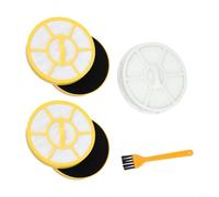 Filtro de repuesto para aspiradora Karcher VC3, limpiador 1.198-125.0 2.863-238.0, filtro de polvo HEPA con cepillo de limpieza, paquete de 3 filtros lavables para limpieza del hogar