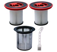 Filtro de repuesto para aspiradoras Bosch Unlimited Serie 7 12040193 BKS711XXL BBS711W BBS712A BCS711GB BKS711MALL, 2 filtros HEPA + 1 prefiltro de acero inoxidable
