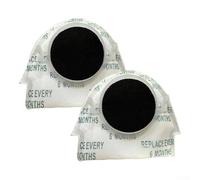 Filtro de repuesto para aspiradoras Tristar A101, EXL y Series para - Filtro de carbón de carbón con paquete de 2/4, 6 meses de duración, para una fácil instalación en interiores (paquete de 2)