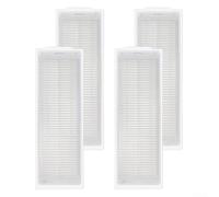 Filtro de repuesto para Conga 13090 Spin Revol Home and Wash, piezas de malla, atrapa el polvo y la caspa de mascotas, fácil de limpiar, blanco, 4 o 6 paquetes (paquete de 4)