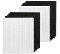 Filtro de repuesto para Coway Airmega 100 AP-1512HH - H13 HEPA y carbón activado para eliminar olores de humo de polvo - Uso en dormitorio, oficina en casa (2+8)