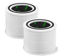 Filtro de Repuesto para Levoit Core 300/ 300S el Purificador de Aire, 2 Piezas Core Mini Filtro de Repuesto Filtro 3 en 1 H13 HEPA y Filtro de Carbón Activado de Alta Eficiencia y Prefiltro de Nylon