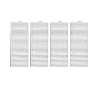 Filtro de repuesto para Redroad para r11 para iclebo GA-Z Robot Vacuum - Módulo de soporte de succión robusto, 10 lotes, color blanco (paquete de 4)