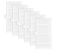 Filtro de repuesto para robot aspirador Nedis WIFIVCR001CBK y WIFIVCB01, paquete de 6 unidades, tipo papel blanco para atrapar partículas