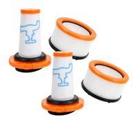 Filtro de repuesto para Rowenta X-Force Flex 9.60 / X-Pert 7.60 / X-Nano | 2 prefiltros + 2 filtros de motor, aspiradora de varilla lavable para Allergy RH2038WO, RH2037WO, RH2039WO, para ZR009010