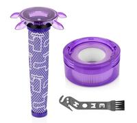 Filtro de repuesto V8 mejorado compatible con aspiradora de mano Dyson Car+Boat Animal Extra SV25, SV10, colchón FOCUS, pieza de repuesto #965661-05 y 967478-05