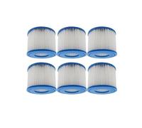 Filtro De Repuesto VI, Cartucho For VI Flowclear, Compatible Con Lay-Z-Spa, Miami, Las Vegas, Palm Springs, París VI(6pcs)