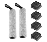 Filtro de repuesto y cepillo de rodillo para Tineco para aspiradora iFloor 5 Breeze - 4 filtros + 2 cepillos Set, lavable y reutilizable, fácil instalación