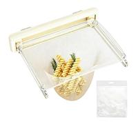 Filtro de Restos para Fregadero de Cocina | Gran capacidad de carga con 100 bolsas malla - Soporte Cesta Colador Fregadero | Para Apartamentos, Restaurantes, Hoteles, Caravanas, Hogar, Posos Té, Resto