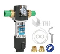 Filtro de retrolavado, prefiltro de agua, filtro de sedimentos, filtro de agua reutilizable, filtro de agua para sedimentos de spin down, filtro fino lavable para manguera de agua de pozo (rosca de