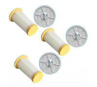 Filtro De Salida De Aire Redondo 3X Y Filtro De Piezas De Vacío 3X, Compatible Con Philips,FC8260 FC8261 FC8262 FC8264_A66K