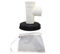 Filtro de Tanque de Cubierta | Filtro de Agua de Lluvia | Filtro de Tapa | Kit Adaptador de Manguera de contenedor de Agua | Accsores de Bolsas Accesorios IBC Accesorios
