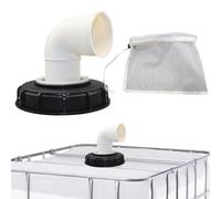 Filtro de Tanque de Cubierta | Filtro de Agua de Lluvia | Filtro de Tapa | Kit Adaptador de Manguera de contenedor de Agua | Accsores de Bolsas Accesorios IBC Accesorios