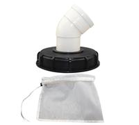 Filtro de tanque de cubierta | Filtro de agua de lluvia | Filtro de tapa | Kit adaptador de manguera de contenedor de agua | Accsores de bolsas Accesorios IBC Accesorios