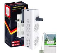 Filtro de Tanque de Tortuga, Bomba de Acuario y de filtración | Ventilación del Filtro de Acuario Ajustable - Aireador de oxígeno de Aire, Accesorios para Acuario para Agua Dulce y Salada para