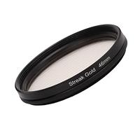 Filtro de Tiras, Filtro Fundido de bajo Color Dorado Fotografía de Alta Definición Accesorios de Luz Nocturna de Microvisión (46mm)