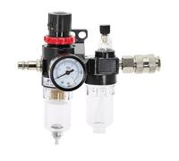 Filtro de trampa regulador separador de agua y aceite AFC2000 Compresor de aire aerógrafo Reductor de presión G1/4 AFR2000 + AL2000(AFC2000,16MM)