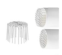 Filtro de tubo de drenaje de techo de acero inoxidable 304, tamaños de tubo de 50/75/110/160/180/200 mm, dispositivo de protección de canalones, cubierta de malla antiobstrucción, resistente al óxido