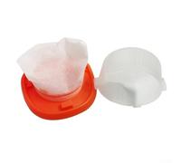 Filtro de vacío de espuma compatible con BlackDecker N831415 DVB315JP tipo 1, limpiador de aire para prevención de polvo doméstico, pieza de repuesto lavable reutilizable para aspiradora de mano