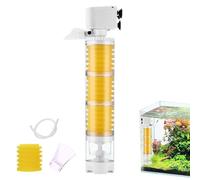 Filtro de vacío para pecera, filtro interno de acuario, filtro de tanque de peces eficiente, filtro interno ajustable para pecera, purifica el filtro de esponja de agua para una filtración limpia del