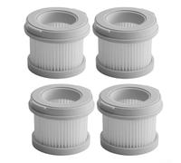 Filtro de vacío para Xiaomi MJCMY02DY - Filtración HEPA H13 lavable, 99% de eficiencia para partículas de hasta 0,3 μm, apto para aspiradora inalámbrica MiJia (paquete de 4)